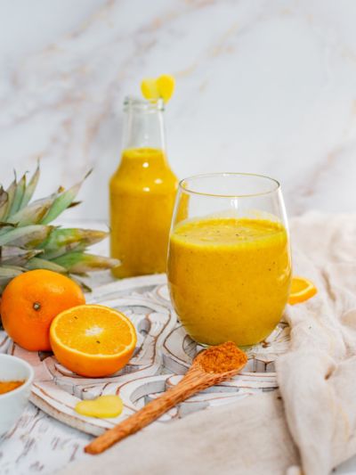 Smoothie ananas et curcuma - SETA Organic
