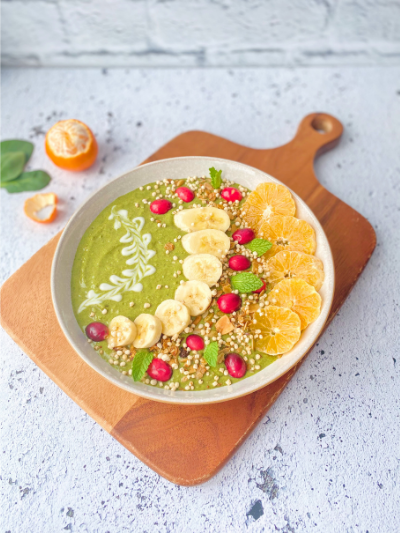 Smoothie bowl clémentines et Lentille d’eau - SETA Organic