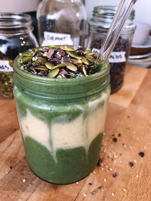 Smoothie poire, banane & Lentille d'eau - SETA Organic