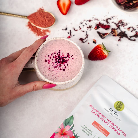 Latté Fraise Hibiscus - Latté Fraise Hibiscus - SETA Organic