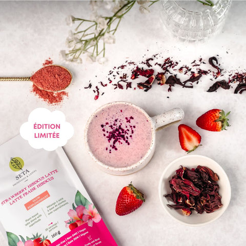 Latté Fraise Hibiscus - Latté Fraise Hibiscus - SETA Organic