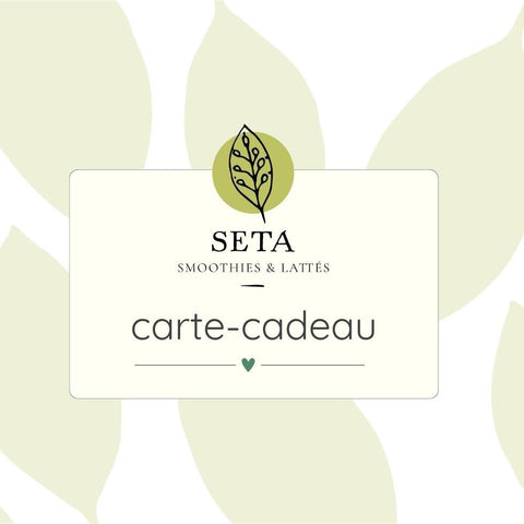 Carte-cadeau virtuelle - Carte-cadeau virtuelle - SETA Organic