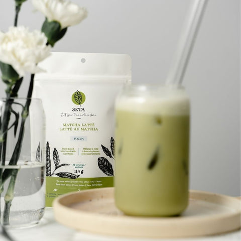 Latté au Matcha avec Superaliments - Latté au Matcha avec Superaliments - SETA Organic