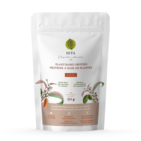Protéine à base de plantes - Cacao - Protéine à base de plantes - Cacao - SETA Organic