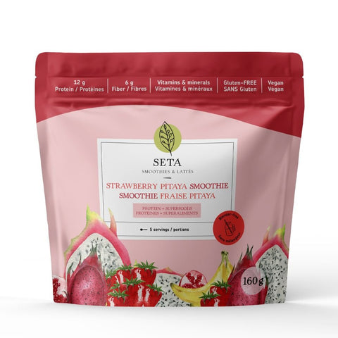 Smoothie Fraise Pitaya - Smoothie Fraise Pitaya - SETA Organic