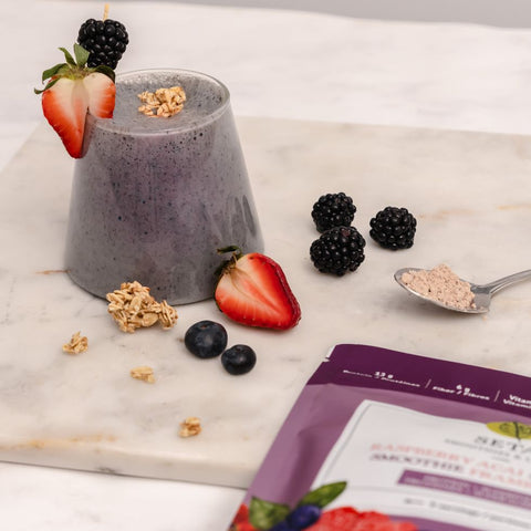Smoothie Framboise Açai - Smoothie Framboise Açai - SETA Organic