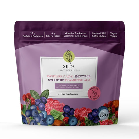 Smoothie Framboise Açai - Smoothie Framboise Açai - SETA Organic