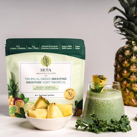 Smoothie Vert Tropical - Smoothie Vert Tropical - SETA Organic