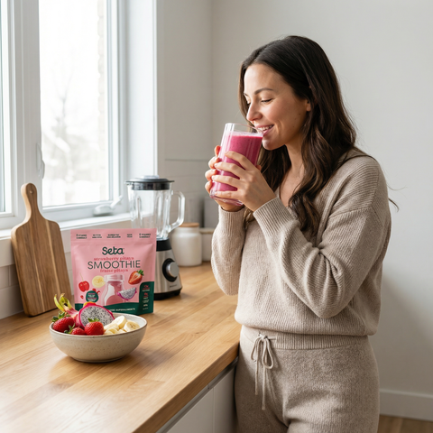 Smoothie protéiné Fraise Pitaya