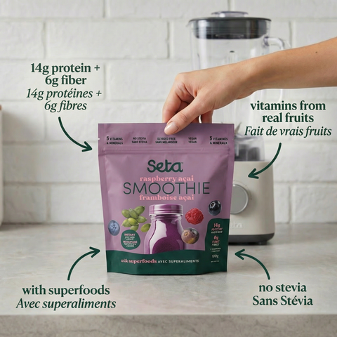 Smoothie protéiné Framboise Açai