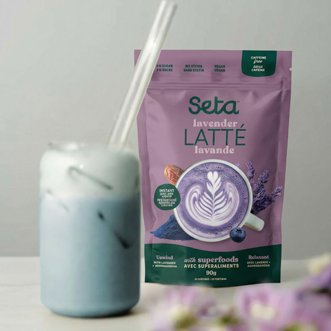 Latté à la Lavande