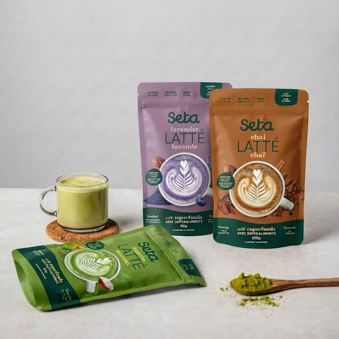 Lattés avec superaliments
