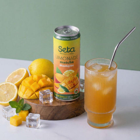 Limonade matcha - Mangue