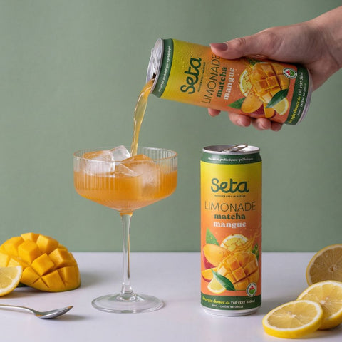 Limonade matcha - Mangue