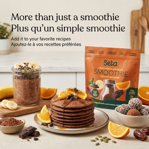 Smoothie protéiné Choco Orange