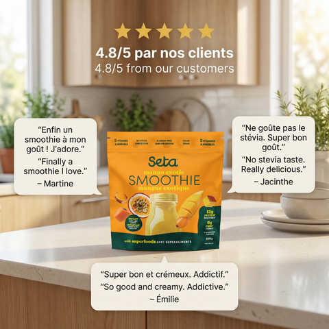 Smoothie protéiné Mangue Exotique