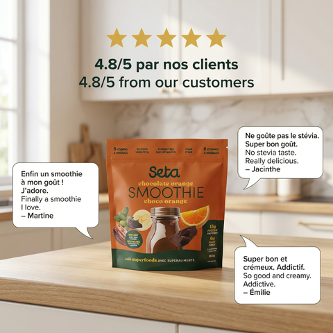 Smoothie protéiné Choco Orange