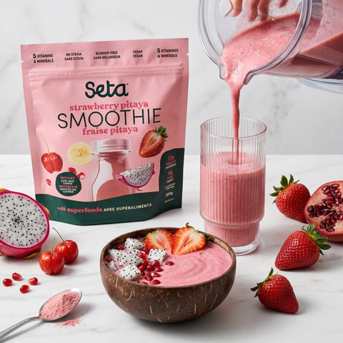 Smoothie Fraise Pitaya