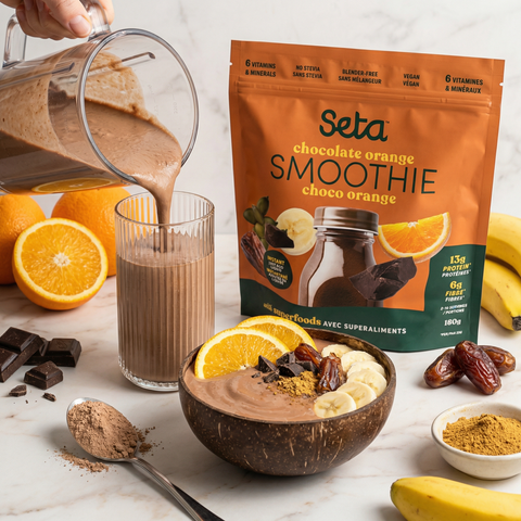 Smoothie protéiné Choco Orange